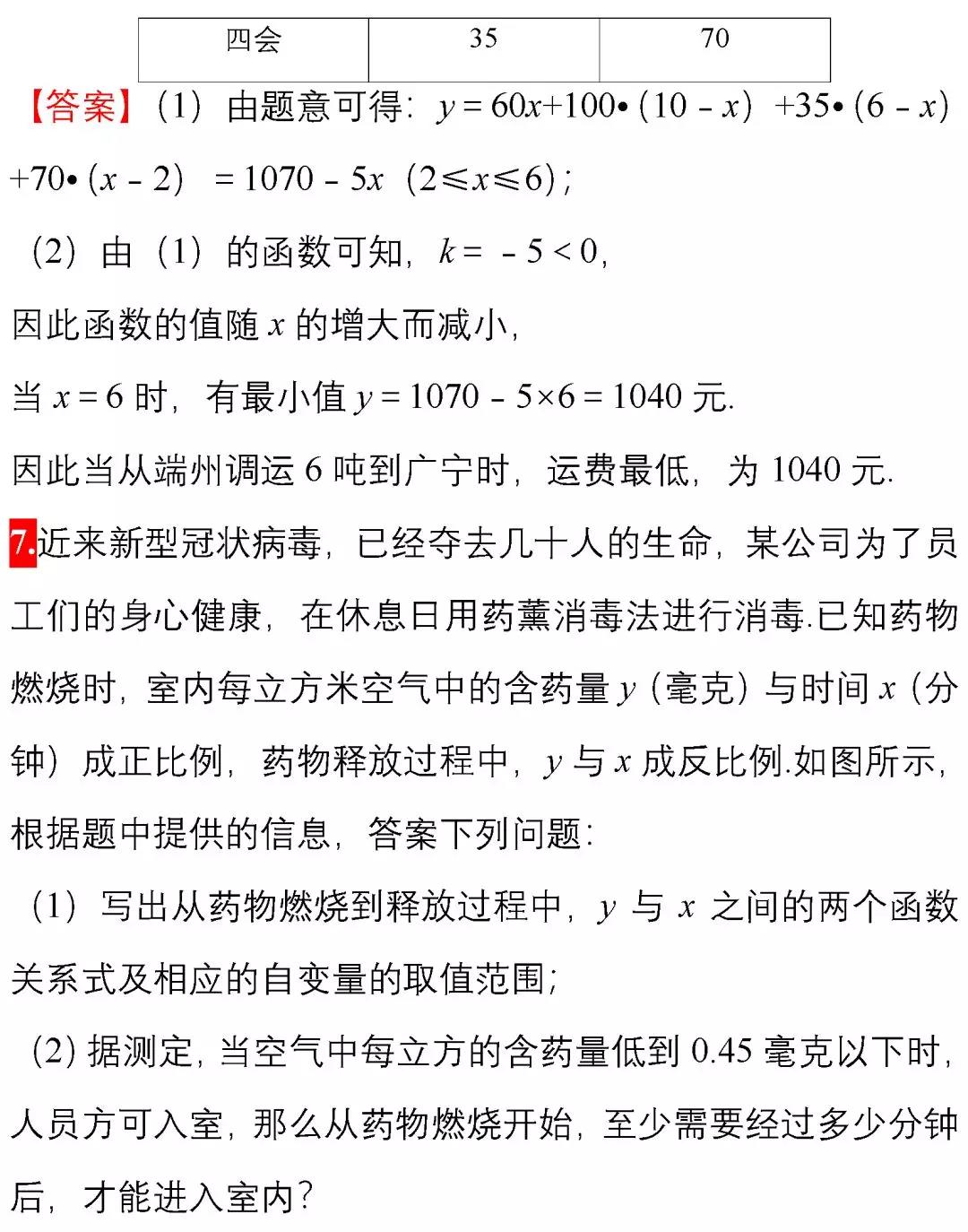 2020年新型冠状病毒肺炎数学相关知识3